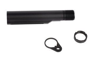 The Noveske Mil Spec buffer tube is made from durable aluminum with a hardcoat anodized finish